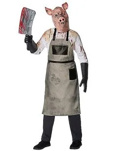 Spirit Halloween Kids Pig Butcher Costume