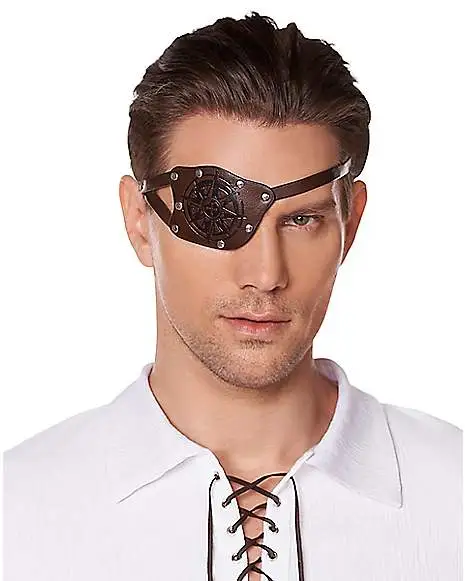 Spirit Halloween Pirate Compass Eye Patch