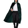 Spirit Halloween Emerald Hooded Cape