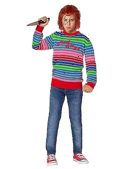 Spirit Halloween Kids Chucky Good Guys Costume Kit