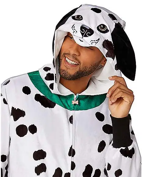 Spirit Halloween Adult Dalmatian Union Suit - Image 2