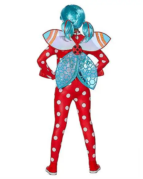 Spirit Halloween Kids Cosmo Bug Costume - Miraculous Ladybug - Image 2
