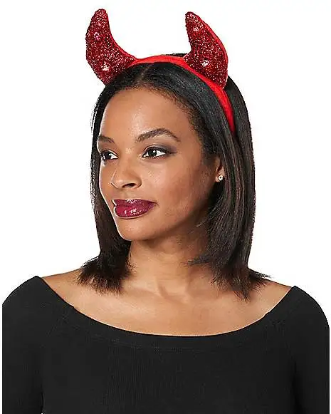 Spirit Halloween Light-Up Devil Headband - Image 2