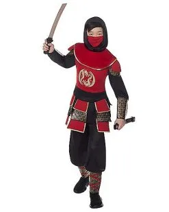 Spirit Halloween Kids Samurai Ninja Costume