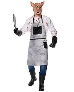 Spirit Halloween Adult Pig Butcher Costume