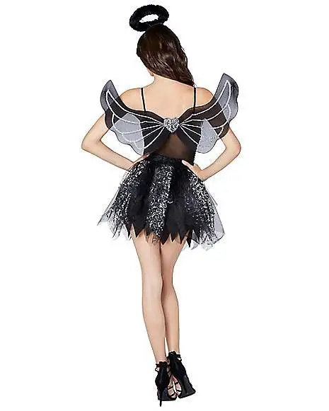 Spirit Halloween Adult Fallen Angel Costume Kit - Image 2