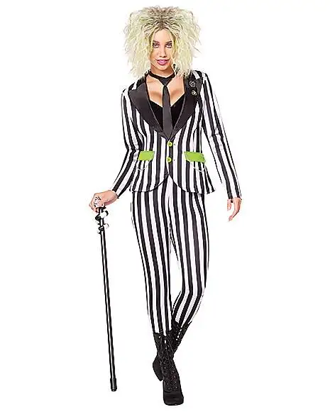 Spirit Halloween Adult Women's Beetlejuice Costume - Beetlejuice