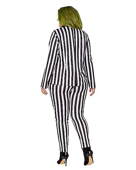 Spirit Halloween Adult Women's Beetlejuice Costume - Beetlejuice - Image 4