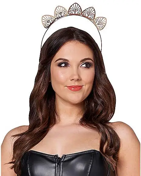Spirit Halloween Goldtone Halo Headband
