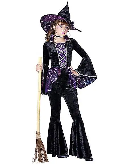 Spirit Halloween Kids Dark Magic Witch Costume - Image 2