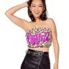 Spirit Halloween Leopard Tube Top - Bratz