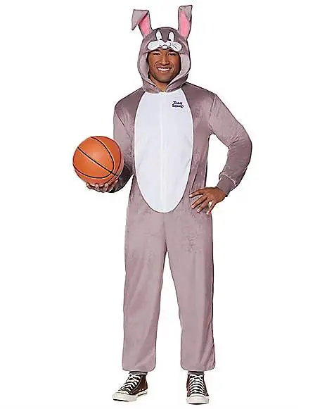Spirit Halloween Adult Bugs Bunny Union Suit - Space Jam