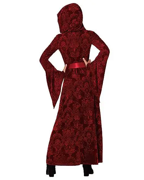 Spirit Halloween Kids Red Hooded Dress - Image 2