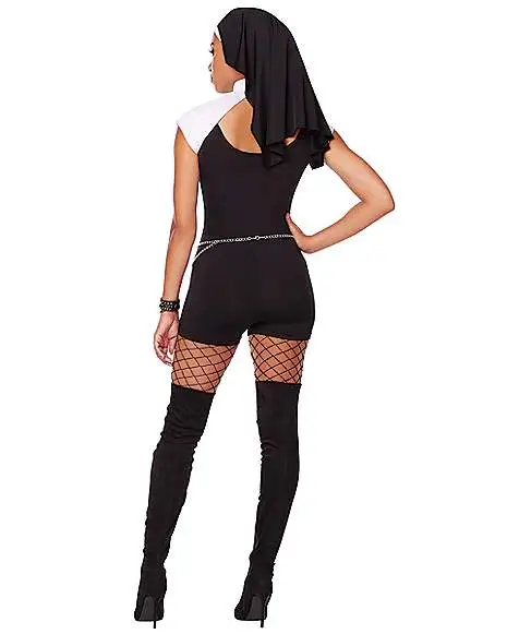 Spirit Halloween Adult Blessed Babe Romper Costume - Image 2