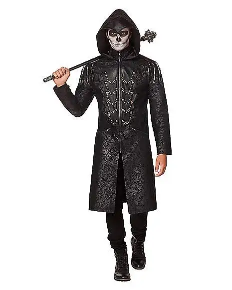 Spirit Halloween Adult Plus Size Skeleton Royalty Jacket