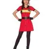 Spirit Halloween Kids Firefighter Dress Costume