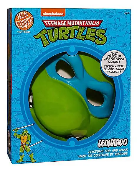 Spirit Halloween Adult Leonardo Teenage Mutant Ninja Turtles Costume Kit - Ben Cooper