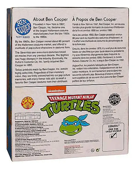 Spirit Halloween Adult Leonardo Teenage Mutant Ninja Turtles Costume Kit - Ben Cooper - Image 2