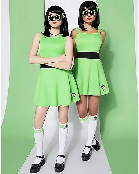 Spirit Halloween Adult Buttercup Costume - The Powerpuff Girls - Image 3