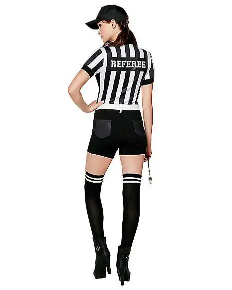 Spirit Halloween Adult Referee Romper Costume - Image 2