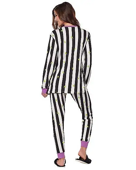 Spirit Halloween Beetlejuice Pajama Set - Image 4