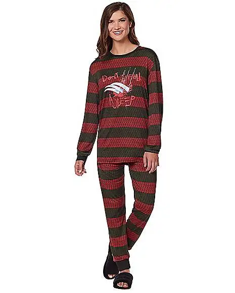 Spirit Halloween Freddy Krueger Pajama Set - A Nightmare On Elm Street - Image 3