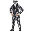 Spirit Halloween Kids Punk Skeleton Suit Costume