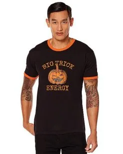 Spirit Halloween Adult Big Trick Energy T Shirt