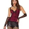 Spirit Halloween Vampire Corset And Gloves