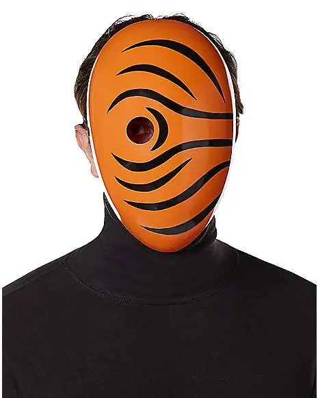 Spirit Halloween Kids Mystery Man Half Mask - Naruto Shippuden