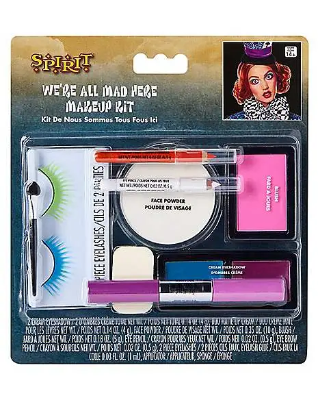 Spirit Halloween We're All Mad Here Makeup Kit - Image 2