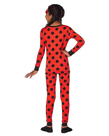 Spirit Halloween Kids Miraculous Ladybug Pajama Set - Image 2