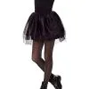 Spirit Halloween Kids Black Tulle Skirt