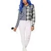Spirit Halloween Adult Emily Flannel Shirt - Corpse Bride