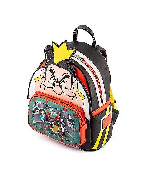 Spirit Halloween Loungefly Queen Of Hearts Mini Backpack - Disney - Image 3