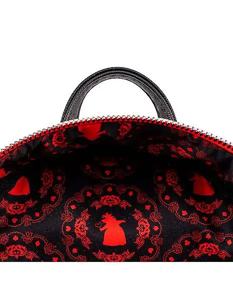 Spirit Halloween Loungefly Queen Of Hearts Mini Backpack - Disney - Image 6