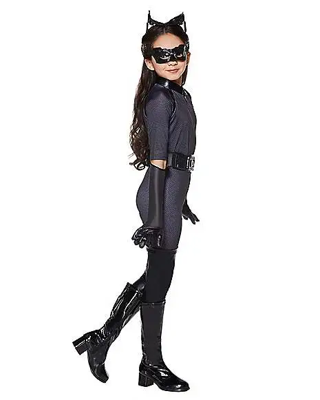 Spirit Halloween Kids Catwoman Costume Deluxe - Batman The Dark Knight - Image 3