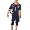 Spirit Halloween Adult Navy Volleyball Uniform Costume