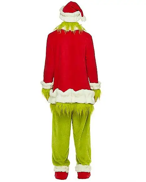Spirit Halloween Adult How The Grinch Stole Christmas Costume - Dr. Seuss - Image 2