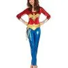 Spirit Halloween Adult Wonder Woman Catsuit Costume - DC Comics