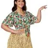Spirit Halloween Plus Size Luau Shirt