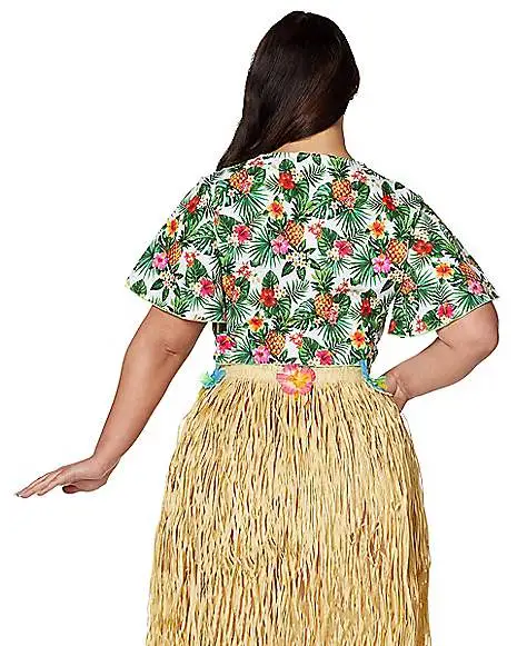 Spirit Halloween Plus Size Luau Shirt - Image 2