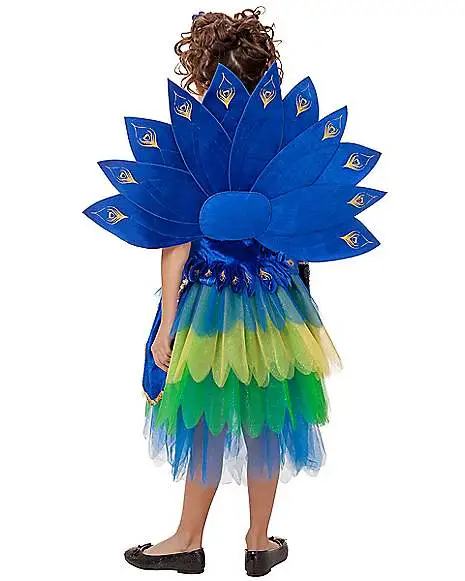 Spirit Halloween Kids Peacock Costume - Image 2