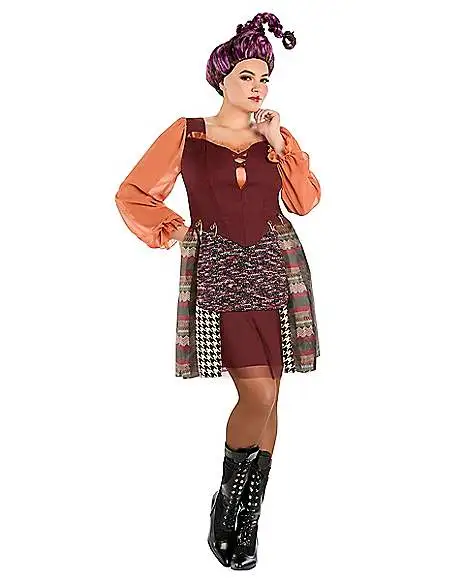 Spirit Halloween Adult Mary Sanderson Dress - Hocus Pocus - Image 4