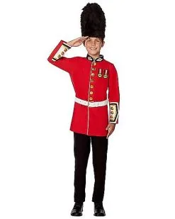 Spirit Halloween Kids British Guard Costume