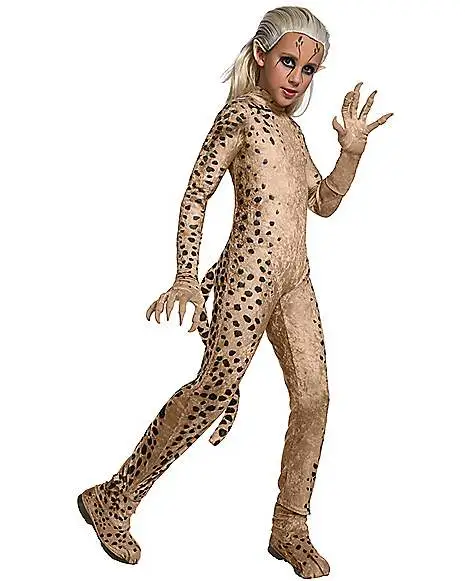 Spirit Halloween Kids Cheetah Wonder Woman Costume - DC Comics - Image 3