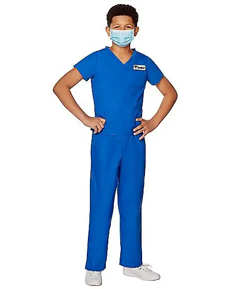 Spirit Halloween Kids Medical Scrubs Costume