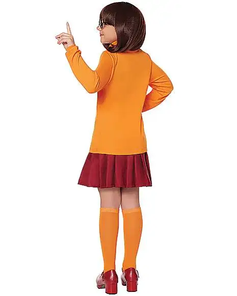 Spirit Halloween Kids Velma Costume - Scooby-Doo - Image 2