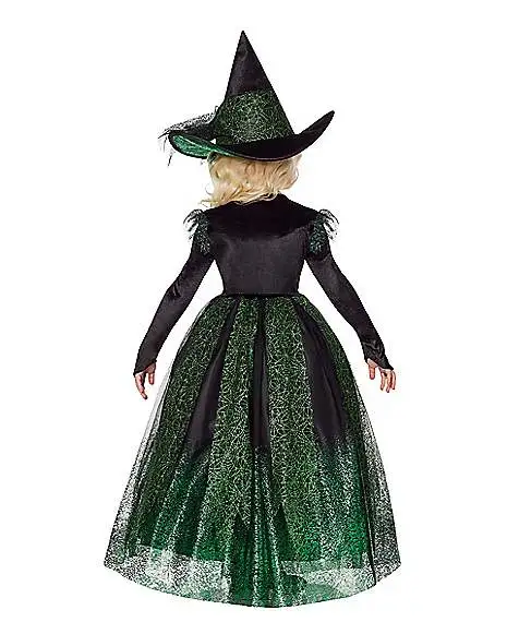 Spirit Halloween Toddler Green Witch Costume - Image 2