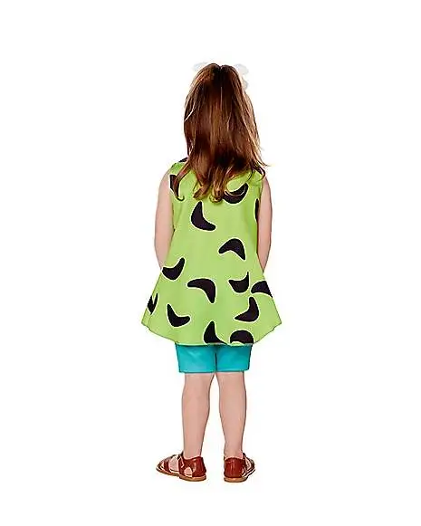 Spirit Halloween Toddler Pebbles Costume - The Flintstones - Image 2